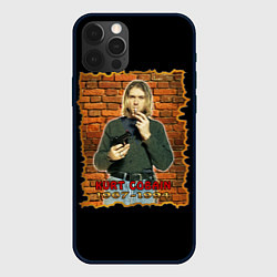 Чехол для iPhone 12 Pro Max Kurt Cobain 1967 - 1994, цвет: 3D-черный