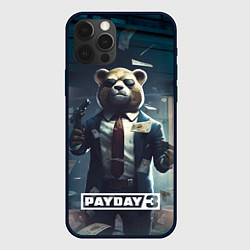 Чехол для iPhone 12 Pro Max Payday 3 bear, цвет: 3D-черный