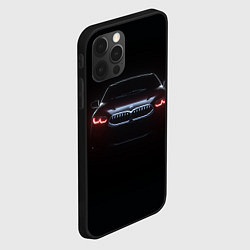 Чехол для iPhone 12 Pro Max BMW - red eyes, цвет: 3D-черный — фото 2