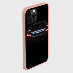 Чехол для iPhone 12 Pro Max BMW - red eyes, цвет: 3D-светло-розовый — фото 2