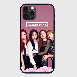 Чехол для iPhone 12 Pro Max Blackpink girls, цвет: 3D-черный