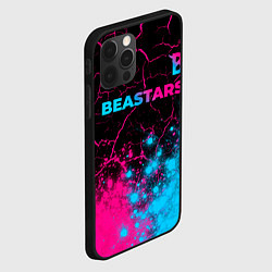 Чехол для iPhone 12 Pro Max Beastars - neon gradient: символ сверху, цвет: 3D-черный — фото 2