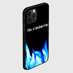Чехол для iPhone 12 Pro Max The Cranberries blue fire, цвет: 3D-черный — фото 2