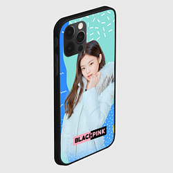 Чехол для iPhone 12 Pro Max Blackpink winter style, цвет: 3D-черный — фото 2