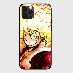 Чехол для iPhone 12 Pro Max Луффи 5 гир бог Ника - One Piece, цвет: 3D-черный