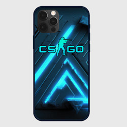 Чехол для iPhone 12 Pro Max Counter strike neon style, цвет: 3D-черный