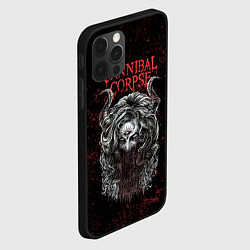 Чехол для iPhone 12 Pro Max Cannibal Corpse art, цвет: 3D-черный — фото 2