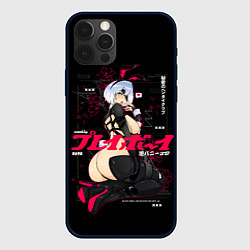 Чехол для iPhone 12 Pro Max Nier automata waifu, цвет: 3D-черный