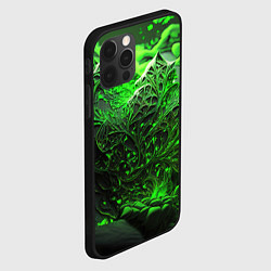 Чехол для iPhone 12 Pro Max Зеленая кислота, цвет: 3D-черный — фото 2