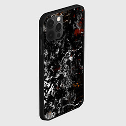 Чехол для iPhone 12 Pro Max Граффити абстрактный рисунок, цвет: 3D-черный — фото 2