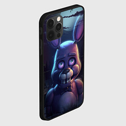 Чехол для iPhone 12 Pro Max Bonnie FNAF, цвет: 3D-черный — фото 2