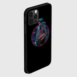 Чехол для iPhone 12 Pro Max Киберпанк Танджиро, цвет: 3D-черный — фото 2