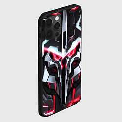 Чехол для iPhone 12 Pro Max Overlord cyberpunk Красный, цвет: 3D-черный — фото 2