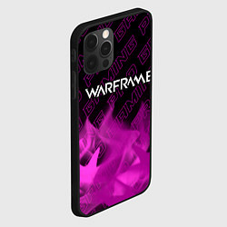 Чехол для iPhone 12 Pro Max Warframe pro gaming: символ сверху, цвет: 3D-черный — фото 2
