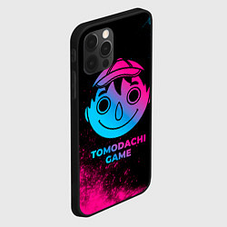 Чехол для iPhone 12 Pro Max Tomodachi Game - neon gradient, цвет: 3D-черный — фото 2