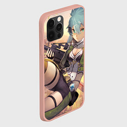 Чехол для iPhone 12 Pro Max Sword Art Online Сино Асада, цвет: 3D-светло-розовый — фото 2