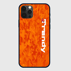 Чехол для iPhone 12 Pro Max Дизайн Trendy, цвет: 3D-черный