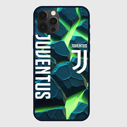 Чехол iPhone 12 Pro Max Juventus green neon