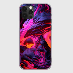 Чехол для iPhone 12 Pro Max Вулкан Стиля, цвет: 3D-серый