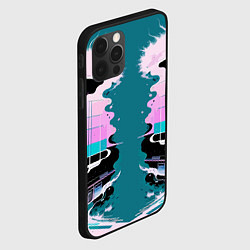 Чехол для iPhone 12 Pro Max Vanguard abstraction - vogue, цвет: 3D-черный — фото 2