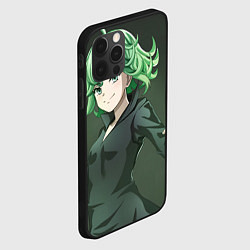 Чехол для iPhone 12 Pro Max One Punch Man Тацумаки, цвет: 3D-черный — фото 2