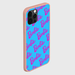 Чехол для iPhone 12 Pro Max Barbie pattern, цвет: 3D-светло-розовый — фото 2