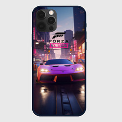 Чехол для iPhone 12 Pro Max Forza Horizon street racing, цвет: 3D-черный