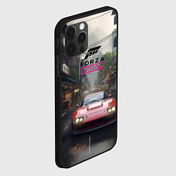 Чехол для iPhone 12 Pro Max Forza Horizon game, цвет: 3D-черный — фото 2