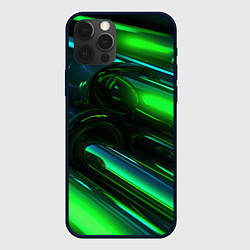 Чехол для iPhone 12 Pro Max Green elemetns, цвет: 3D-черный