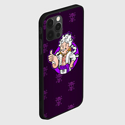 Чехол для iPhone 12 Pro Max One piece - Луффи в стиле Пип-Бой, цвет: 3D-черный — фото 2