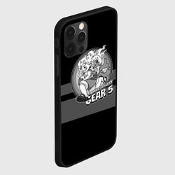 Чехол для iPhone 12 Pro Max Luffy gear 5 - старый мультфильм, цвет: 3D-черный — фото 2