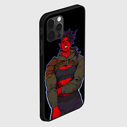 Чехол для iPhone 12 Pro Max Карлах - Baldurs gate 3, цвет: 3D-черный — фото 2