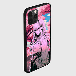 Чехол для iPhone 12 Pro Max Пауэр - Человек бензопила, цвет: 3D-черный — фото 2