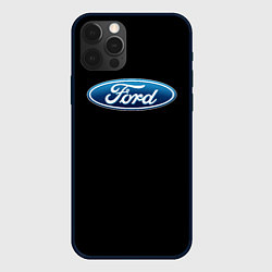 Чехол для iPhone 12 Pro Max Ford sport auto, цвет: 3D-черный