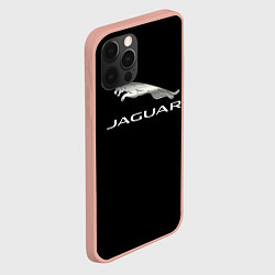 Чехол для iPhone 12 Pro Max Jaguar sport brend, цвет: 3D-светло-розовый — фото 2