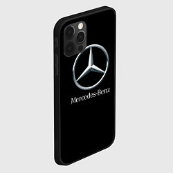 Чехол для iPhone 12 Pro Max Mercedes-benz sport auto, цвет: 3D-черный — фото 2