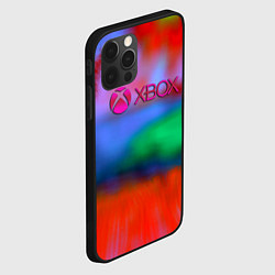 Чехол для iPhone 12 Pro Max Xbox game studio neon, цвет: 3D-черный — фото 2