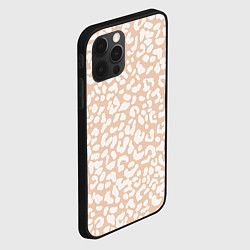 Чехол для iPhone 12 Pro Max Нежный леопард паттерн, цвет: 3D-черный — фото 2