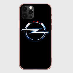 Чехол для iPhone 12 Pro Max Opel sport auto trend, цвет: 3D-светло-розовый