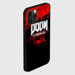 Чехол для iPhone 12 Pro Max Doom blood game, цвет: 3D-черный — фото 2