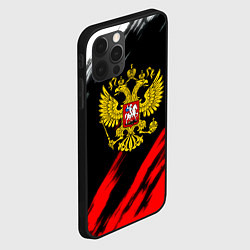 Чехол для iPhone 12 Pro Max Russia stripes, цвет: 3D-черный — фото 2