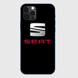 Чехол для iPhone 12 Pro Max Seat auto, цвет: 3D-черный