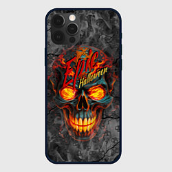 Чехол для iPhone 12 Pro Max Epic Halloween, цвет: 3D-черный