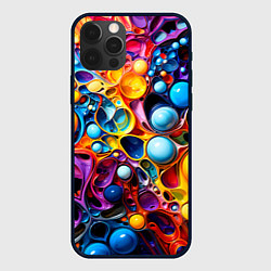 Чехол для iPhone 12 Pro Max Космическая фантазия, цвет: 3D-черный