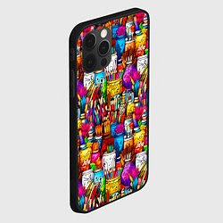 Чехол для iPhone 12 Pro Max Набор художника, цвет: 3D-черный — фото 2