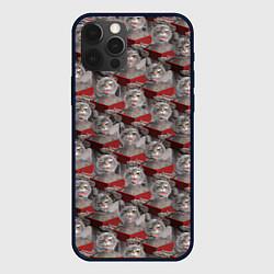 Чехол для iPhone 12 Pro Max Хор котов, цвет: 3D-черный