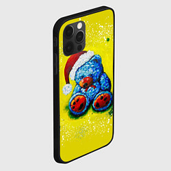 Чехол для iPhone 12 Pro Max Плюшевый синий Санта, цвет: 3D-черный — фото 2