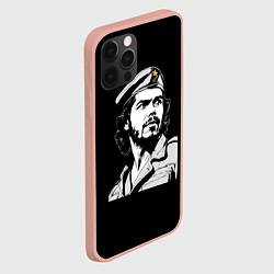 Чехол для iPhone 12 Pro Max Che Guevara - Hasta La Victoria, цвет: 3D-светло-розовый — фото 2