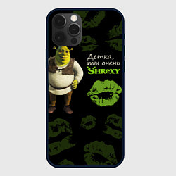 Чехол для iPhone 12 Pro Max Shrexy Shrek, цвет: 3D-черный