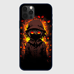 Чехол для iPhone 12 Pro Max Mysterious eyes, цвет: 3D-черный